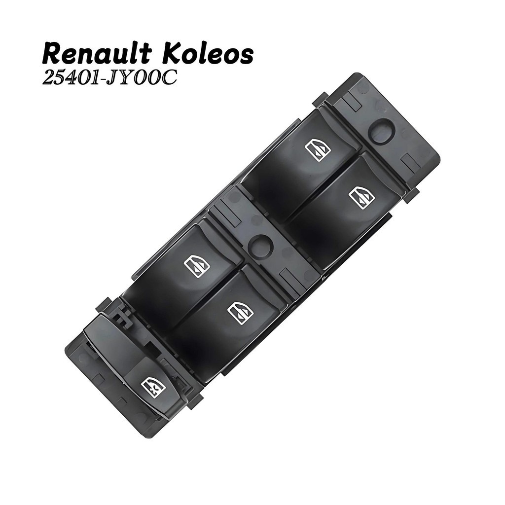 25401-JY00C สําหรับ Renault Koleos 2008-2016,7-Pins Driver ด้านข้าง Master ไฟฟ้าสวิทช์ควบคุมหน้าต่าง