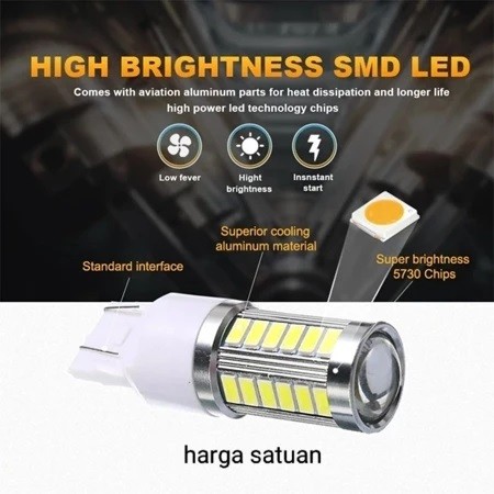 T20 7440 33smd ไฟเลี้ยว/ถอยหลัง Led ราคาหน่วย