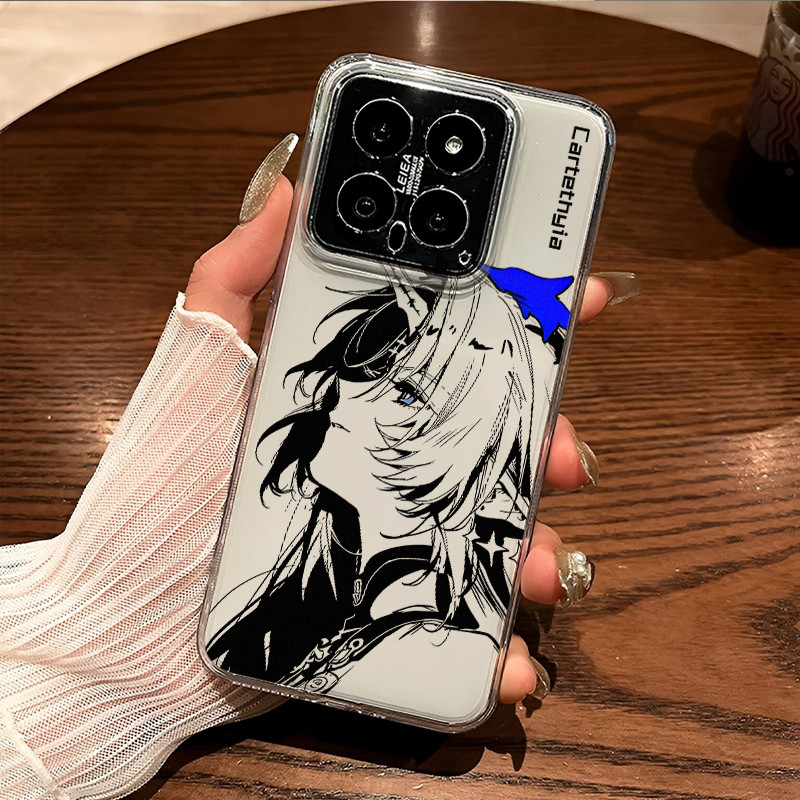 สําหรับRedmi Turbo 4 Proหมายเหตุ15 Pro/14/13 Mi 15T 14T K90 Pro Max Wuthering Waves Cartthyia Slimนุ่มเคสโทรศัพท์สําหรับXiaomi 17 Pro Maxกล้องป้องกันAnti Shock Redmiฝาครอบ