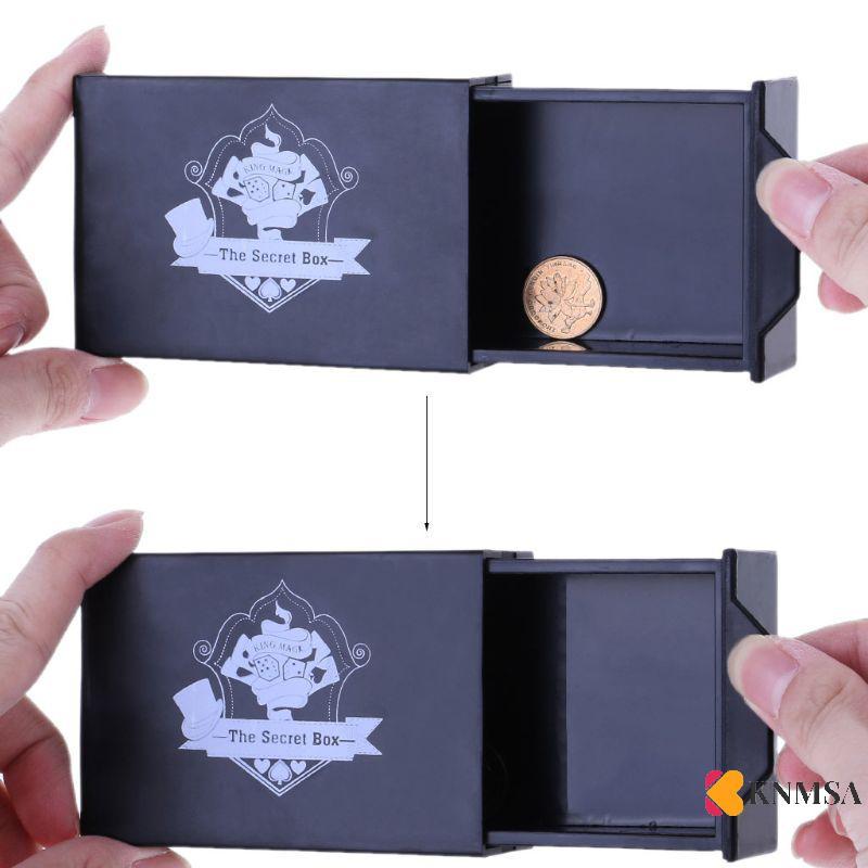 KNMSA] Cool Black Box Jewnered Box Puzzle Box Tricks Surprise Box Kids รอบคอเดิม Wearn