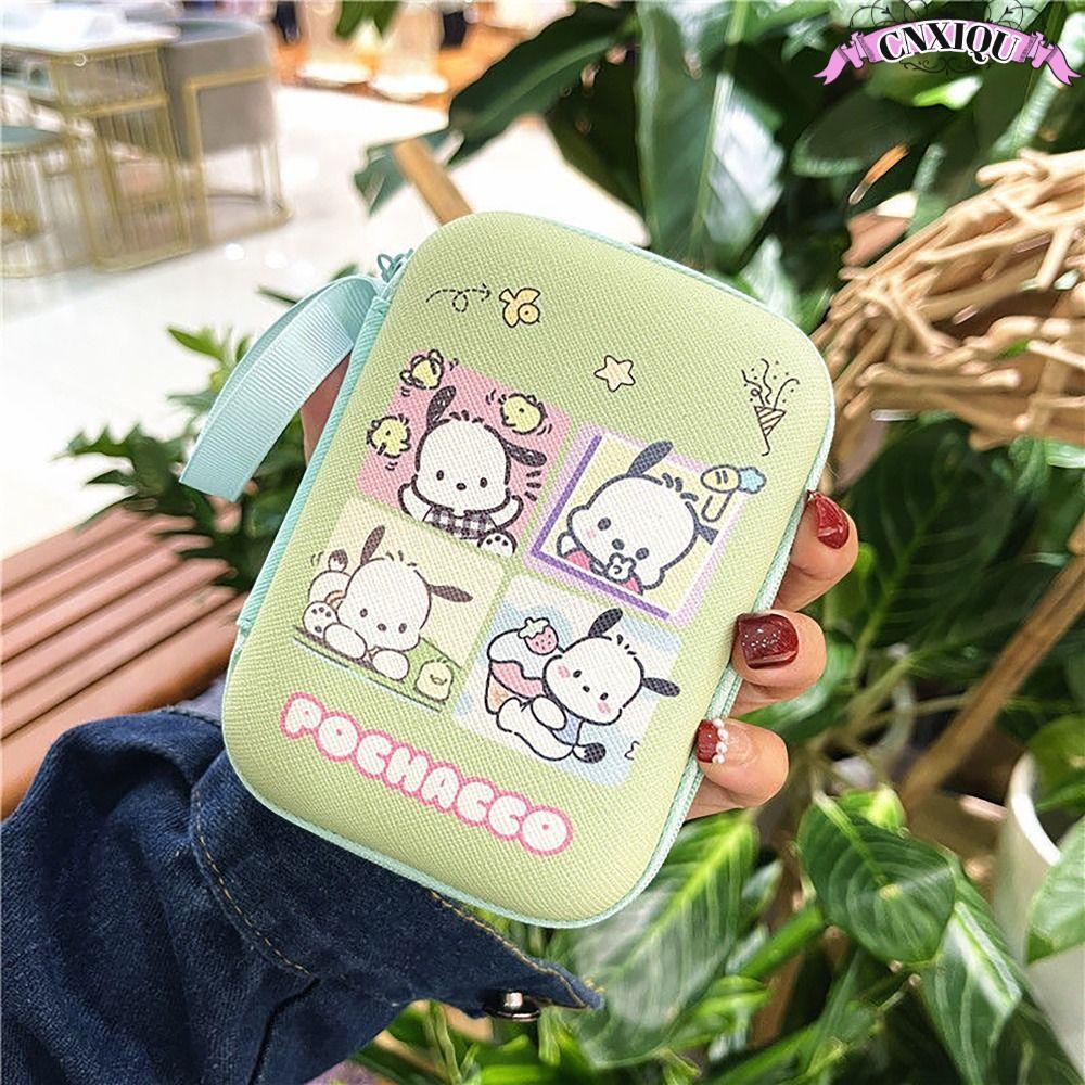 CNXIQU กล่องเก็บสายชาร์จ EVA แบบพกพา ขนาดใหญ่ จุของได้เยอะ สําหรับเดินทางกลางแจ้ง