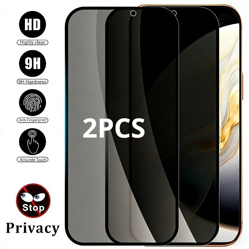 2Pcs สําหรับRealme Q5i Q5 Q3t Q3s Q3i Pro Q5Pro 5G Anti Spyความเป็นส่วนตัวกระจกนิรภัยฟิล์มสําหรับRea