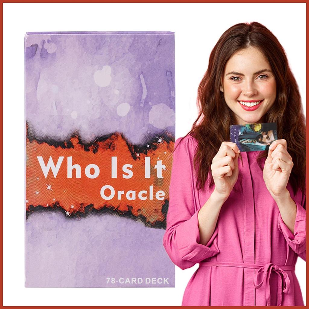 Oracle Deck Entertainment Oracle 78 การ์ด Oracle Deck Divination Fate Oracle Oracle การ์ดปาร์ตี้ความ
