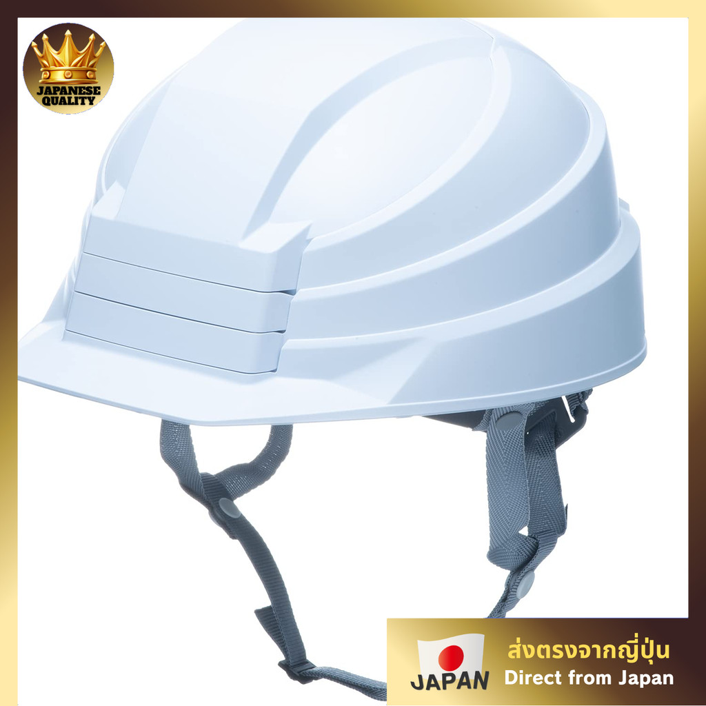 หมวกนิรภัยพับได้ DIC IZANO2 สีขาว ปรับขนาดได้สำหรับเด็กและผู้ใหญ่ เบา พกพาง่าย ป้องกันการตกกระแทก มา