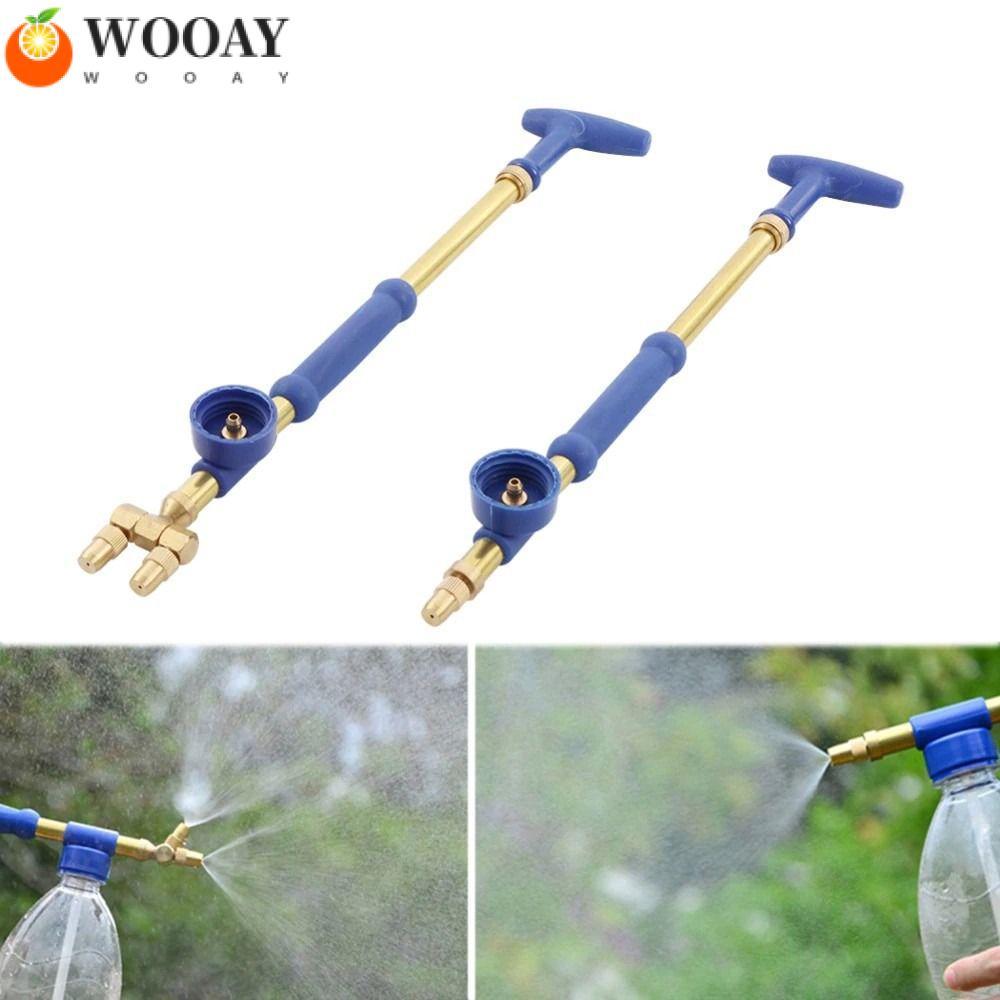 Wedgw Atomizing Misting หัวฉีด, Push-pull ทองเหลืองชลประทาน Sprayers, ปรับแรงดันสูง Universal Garden Sprayer