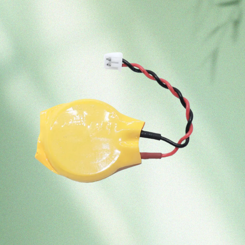 Panasonic Battery BR2032 แบตเตอรี่ปุ่มอุณหภูมิสูง 3V พร้อมปลั๊ก -30℃ ถึง80℃ ถ่านกระดุมcr2032 รับประก