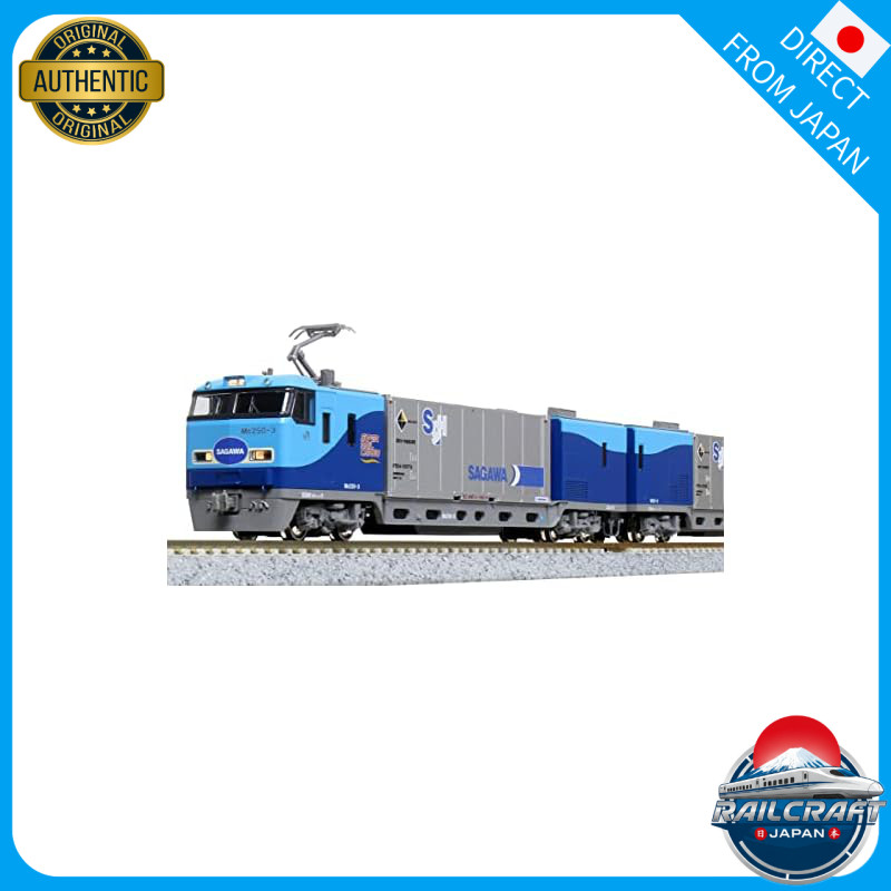 KATO N Scale M250 Series Super Rail Cargo U50A Container Loaded Basic Set 4 Cars Model Train