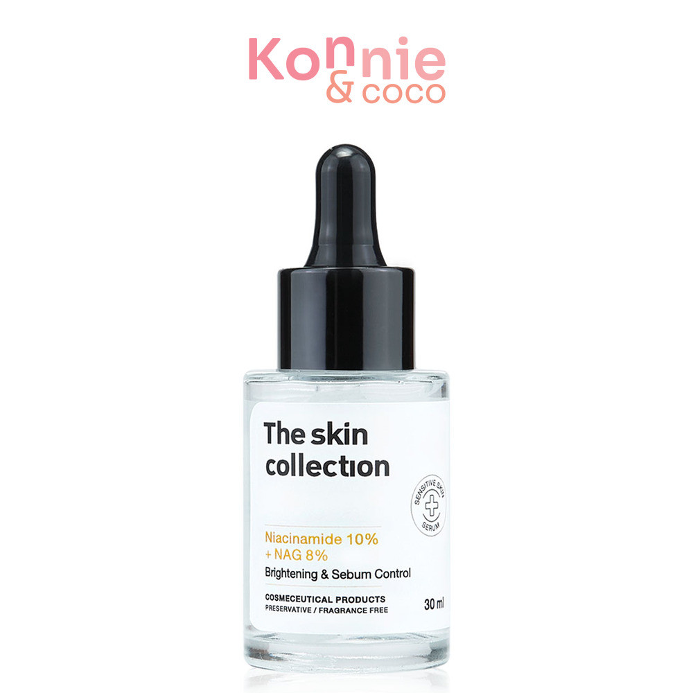 The skin Collection Serum Niacinamide10% + NAG8% 30ml เดอะ สกิน คอลเลคชั่น เซรั่มบำรุงผิว.