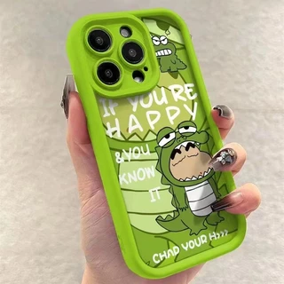 เคส OPPO A6X A6 A6T A6T Pro A6S A6 Pro A5X A5 A5 Pro A5i A3X A3 A74 5G A3 Pro A60 A83 A91 A59S การ์ตูนไดโนเสาร์chan