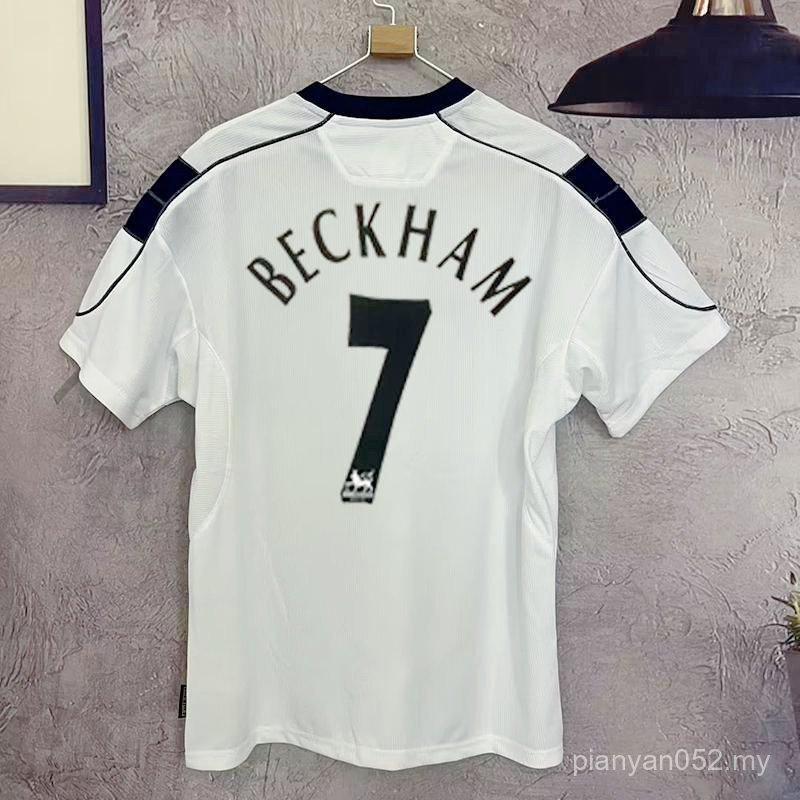 เสื้อฟุตบอลMU Away สไตล์ย้อนยุคปี 2000-2001 คุณภาพสูงYC01