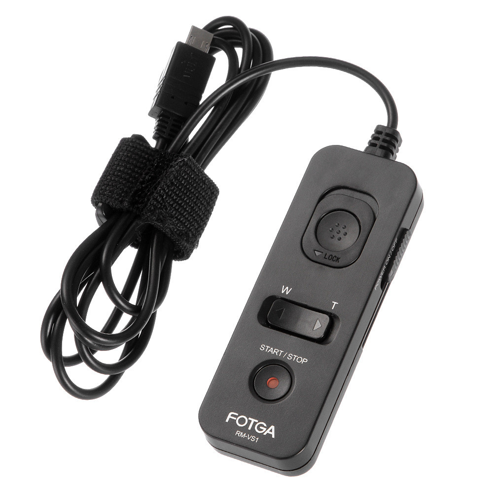 FOTGA RM-VS1 รีโมทชัตเตอร์เหมาะสําหรับ Sony RM-VPR1 α-5100 α-7S α-5000