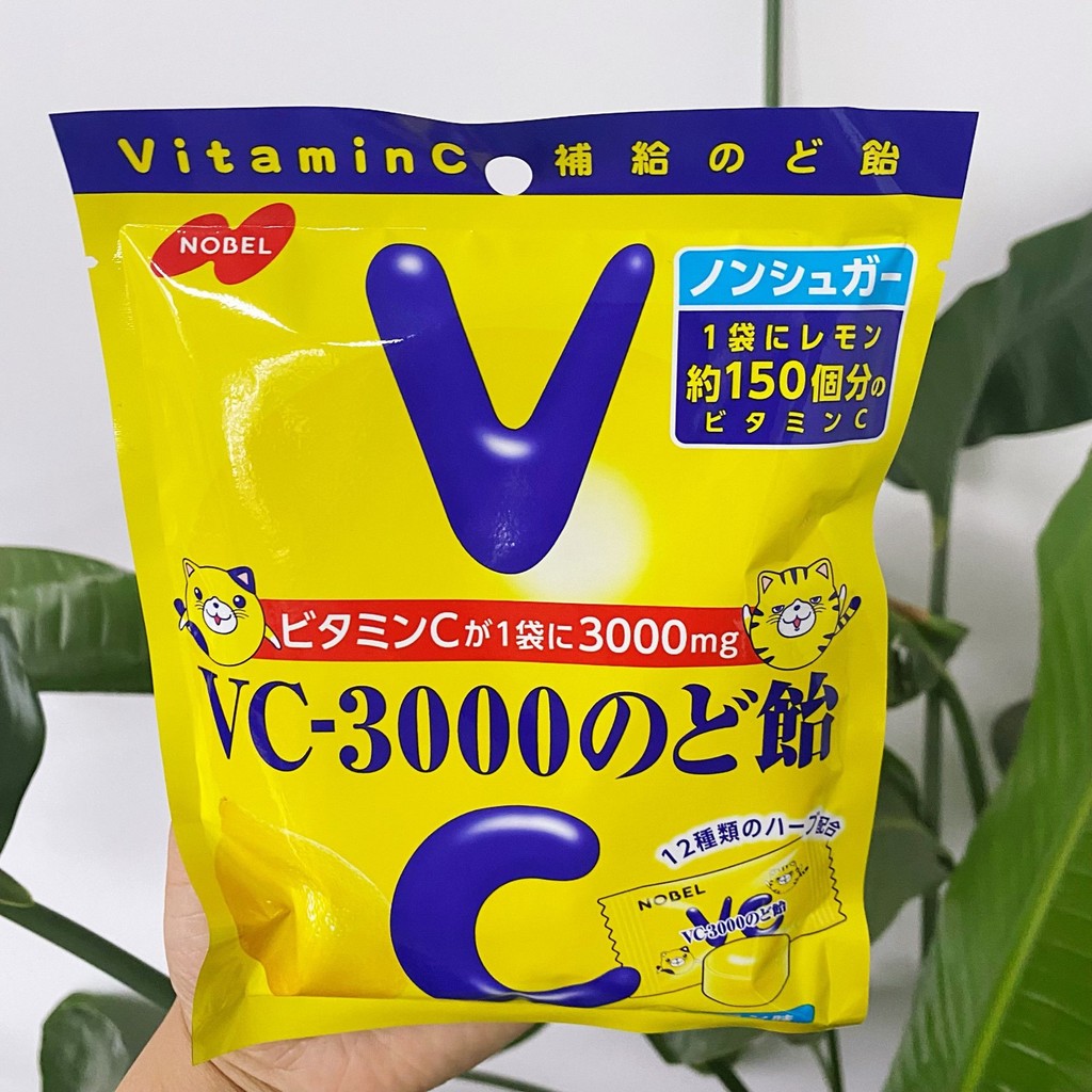 นําเข้าโนเบลโนเบล VC3000 Lemon Grapefruit Green Glucose Office Sharing Snacks 04-03