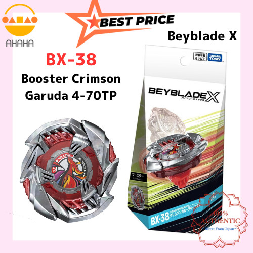 BEYBLADE X BX-38 Booster Crimson Garuda 4-70TP