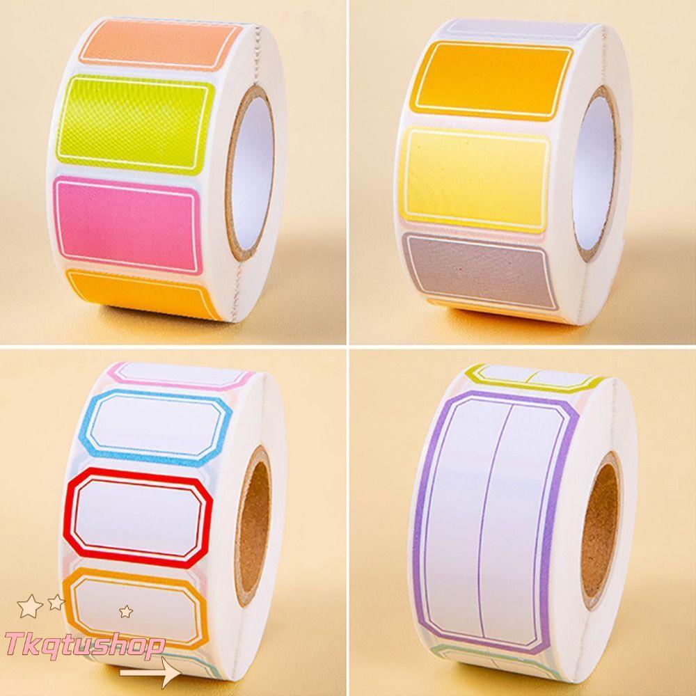 สติ๊กเกอร์ฉลาก IMIHAN1, สติ๊กเกอร์ชื่อกันน้ําแบบมีกาวในตัว, อุปกรณ์เครื่องเขียนเปล่า สติ๊กเกอร์เขียนได้