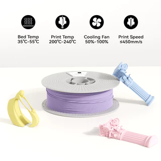 เส้นพลาสติก Filament สำหรับเครื่องพิมพ์ 3มิติ Kexcelled PLA Matte ผิวด้าน พิมพ์ง่าย 1.75mm 1Kg