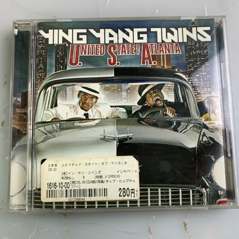 (ฉบับญี่ปุ่น )Ying Yang Twins United State Of Atlanta CD jing