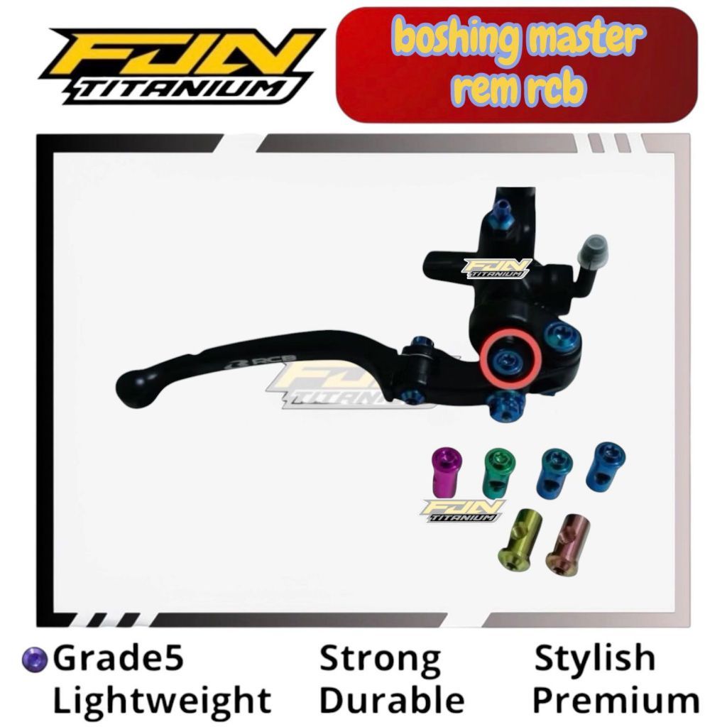 [FJN] BOSHINING TITANIUM MASTER BRAKE RCB S1 GRADE 5 VIETNAM ราคาหน่วยดั้งเดิม