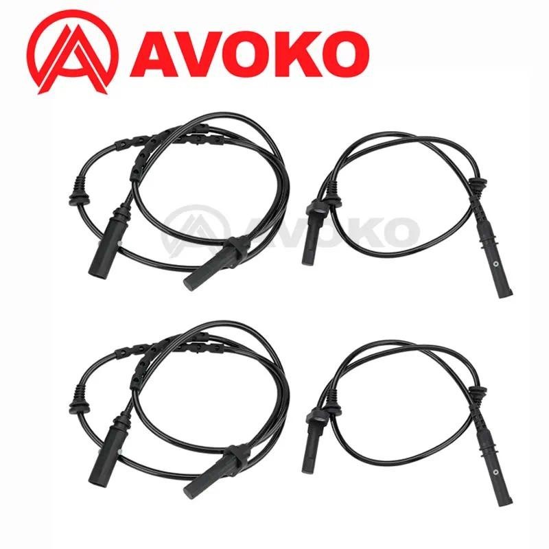 4PCS ด้านหน้าด้านหลัง L&R34526771776 รถเซ็นเซอร์ความเร็วล้อ ABS 34526771777 SU12022 ALS1832 สําหรับ 