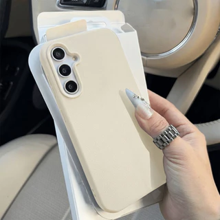 เคส For Samsung A57 A37 A27 A56 A07 A55 A17 A16 A15 A05S S24 FE A36 S26 S25 S26 Ultra A35 A15 A53 S24 Ultra ลักษณะผิว