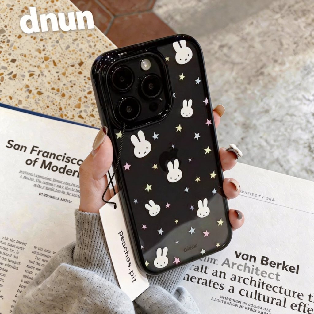 Super Beautiful Star Miffy Rabbit เหมาะสําหรับ Samsung S22 S23 S24 S25 S26 FE Ultra เคสโทรศัพท์ S25FE เคสป้องกัน A56 A55 กรณี