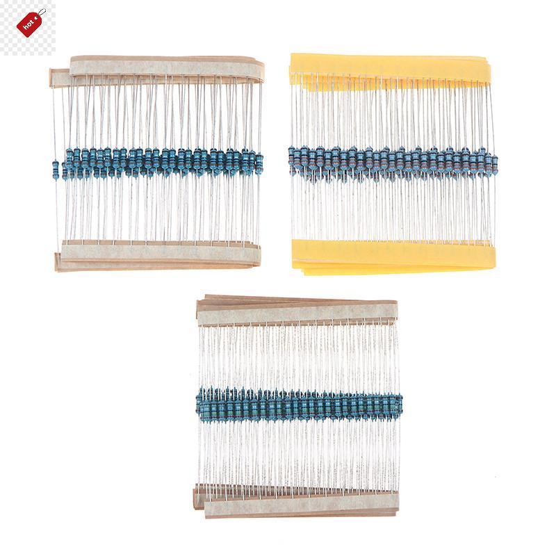 ALIK 120/600PCS ชุดต้านทานสําหรับรถยนต์ถุงลมนิรภัยซ่อม 2ohm 2.2ohm 2.4ohm 2.7ohm 3.0ohm 3.3ohm ตัวต้