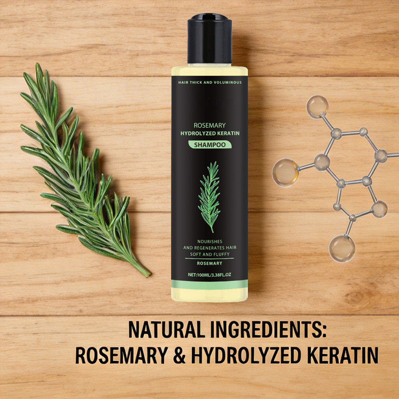 พร้อมสต็อก Fast Shipping Rosemary Rejuvenating Shampoo Rosemary Hair Herbal Essence Nourishing Hair 