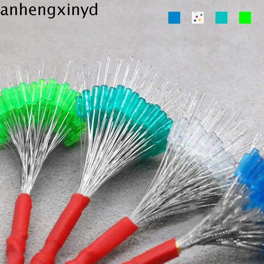 ANHENGXIN 100pcs สายตกปลา Stopper, วัตถุยักษ์ซิลิโคนตกปลา Space Beans, อุปกรณ์ตกปลานุ่มความยืดหยุ่น 5 ขนาดตกปลา Bobber Float สายหลัก