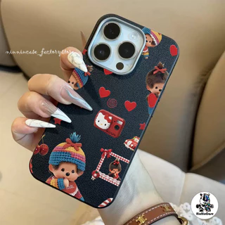 🚚ส่งจากไทย🚚 เคส การ์ตูนที่น่ารัก For IPhone 17 16 15 14 13 12 11 Pro Max 13Pro X XR XS Max 7 8 Plus เคสโทรศัพท์ เคสหนัง