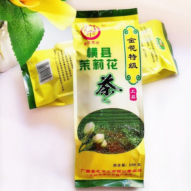 Guangxi Heng County Jasmine Tea Golden Flower Tea Industry Golden Flower Premium 100g Bagged Green T