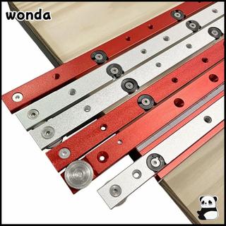 Wonda T Track Miter Bar Slider, Aluminium Alloy Miter Bar ทนทานใช้ Table Saw Gauge Rod, คุณภาพสูง 300/45 มม.เครื่องมืองานไม้ DIY Jig และ Stripping Bar Slider
