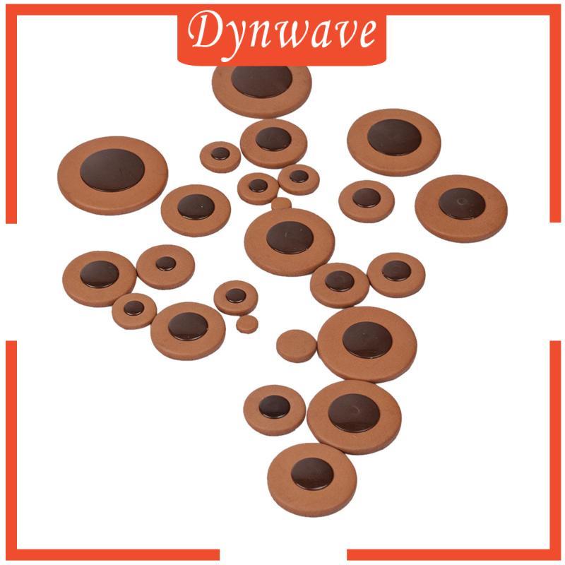 [Dynwave] 25 ชิ้น Alto Saxophone Pads เบาะสําหรับ Yamaha Saxophone Lovers สีส้ม