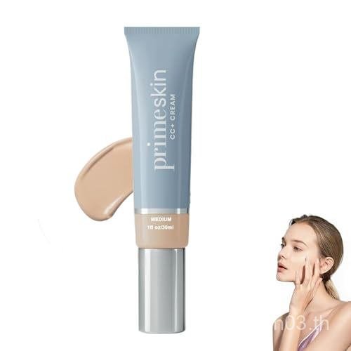 Primeskin Cc Cream สําหรับสาวอวบ, Primeskin Cc Cream, Prime Skin Cc Cream, Liquid Foundation 1.8 Fl 