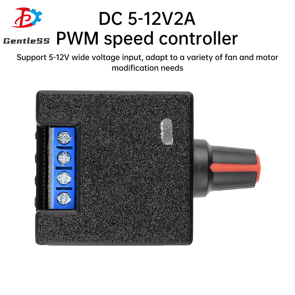 DC5-12V 2A PWM Governor คอมพิวเตอร์พัดลมรุนแรงมอเตอร์การปรับเปลี่ยน DIY หม้อน้ําระบายความร้อนด้วยน้ํ