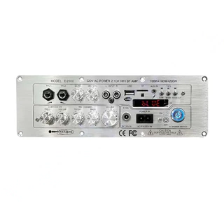 NEW แอมขยายเสียง D2000A D900 D1500 แอมป์จิ๋วบูทูส AUX/USB/TF บอร์ดขยายเสียงซับวูฟเฟอร์ POWER2.1CH HIFI AC220V/DC12-24V