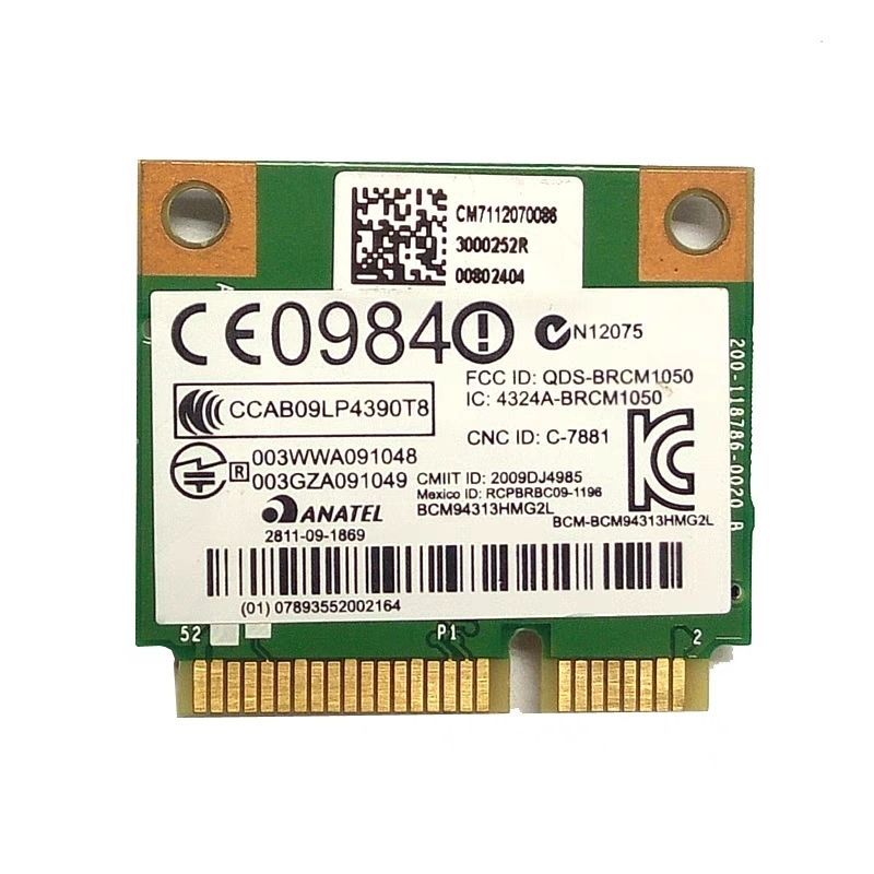 สนับสนุน HP DM1 DM2 DM3 DM4 MINI110 G72 DV7 การ์ดเครือข่ายไร้สาย BCM94313HM...