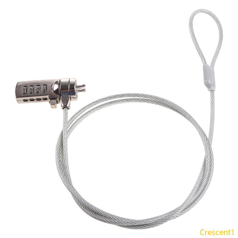 Newest Password 4 Digit Security Lock Anti-theft Chain For Notebook PC Laptop