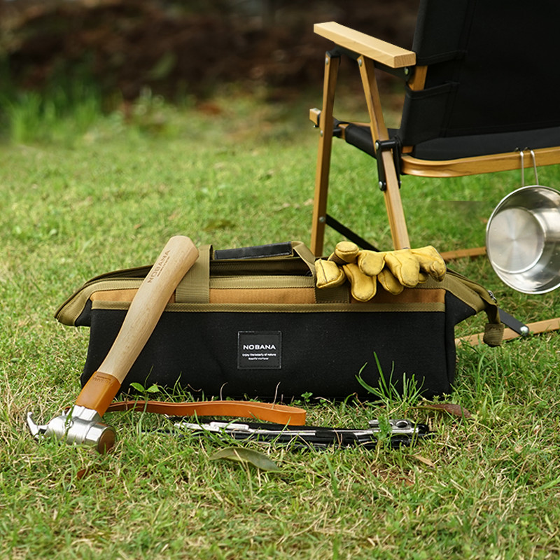 Nobana กระเป๋าเก็บของ Camping Camping Outdoor Camping Camping Camping Multifunctional แบบพกพาเต็นท์ช