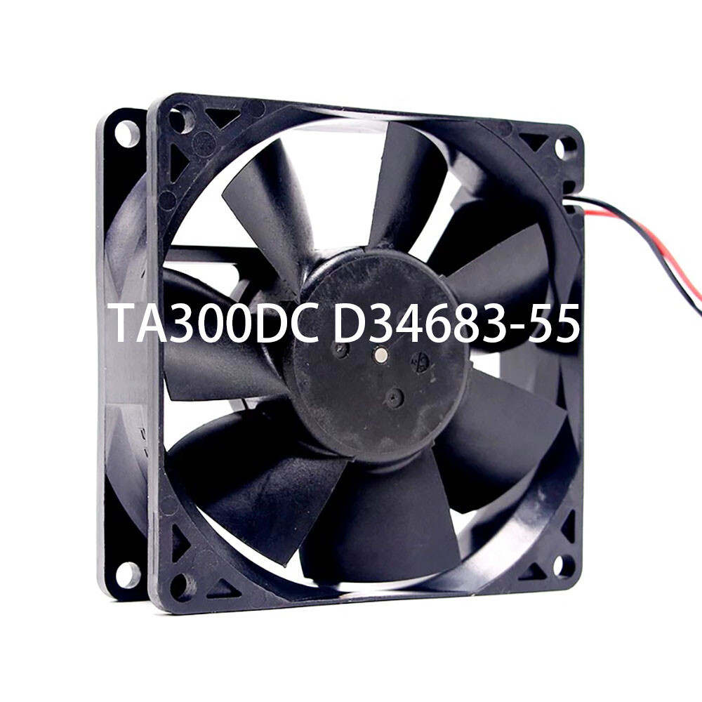 Nidec TA300DC D346683-55 พัดลมระบายความร้อนแชสซี 2pin DC 12V 0.08A 80x80x25 มม. 2pin