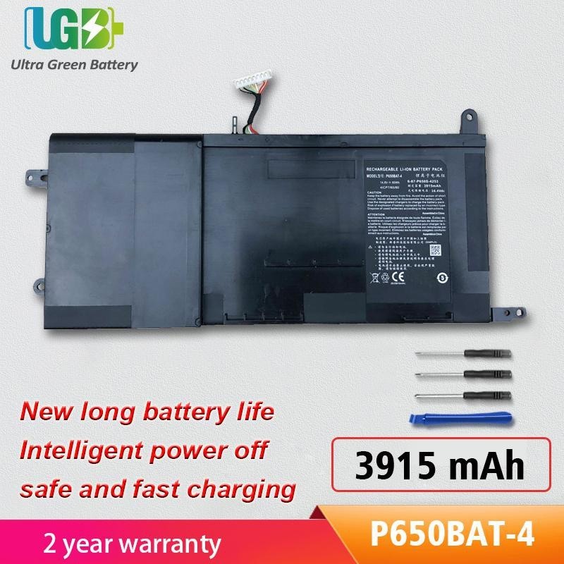 Original P650BAT-4แบตเตอรี่สำหรับ Sager NP8678 NP8652 NP8651 Clevo T5 T7 T7-SKYLAKE-970M P650SE P650