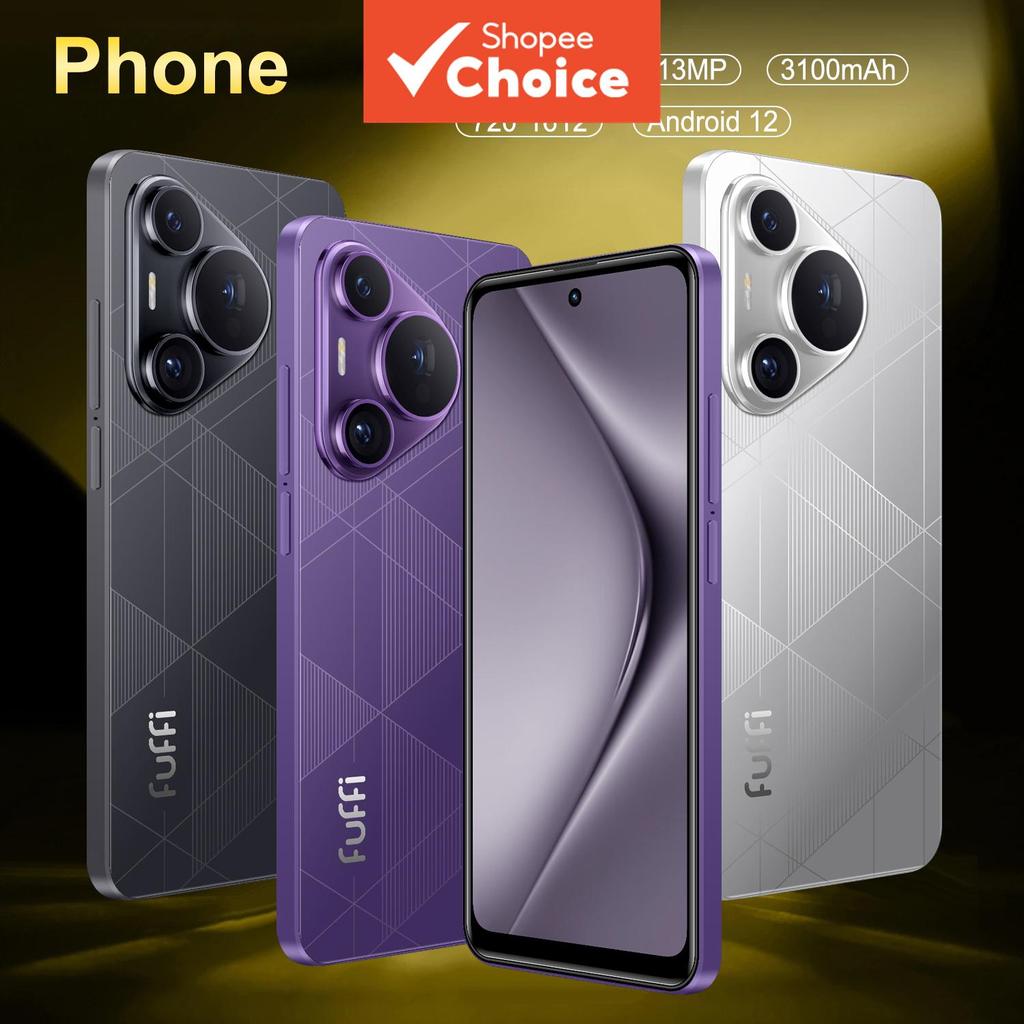 Fuffi 4G Android 12 สมาร์ทโฟน MTK 4GB 32GB 3100mAh โทรศัพท์กล้องคู่