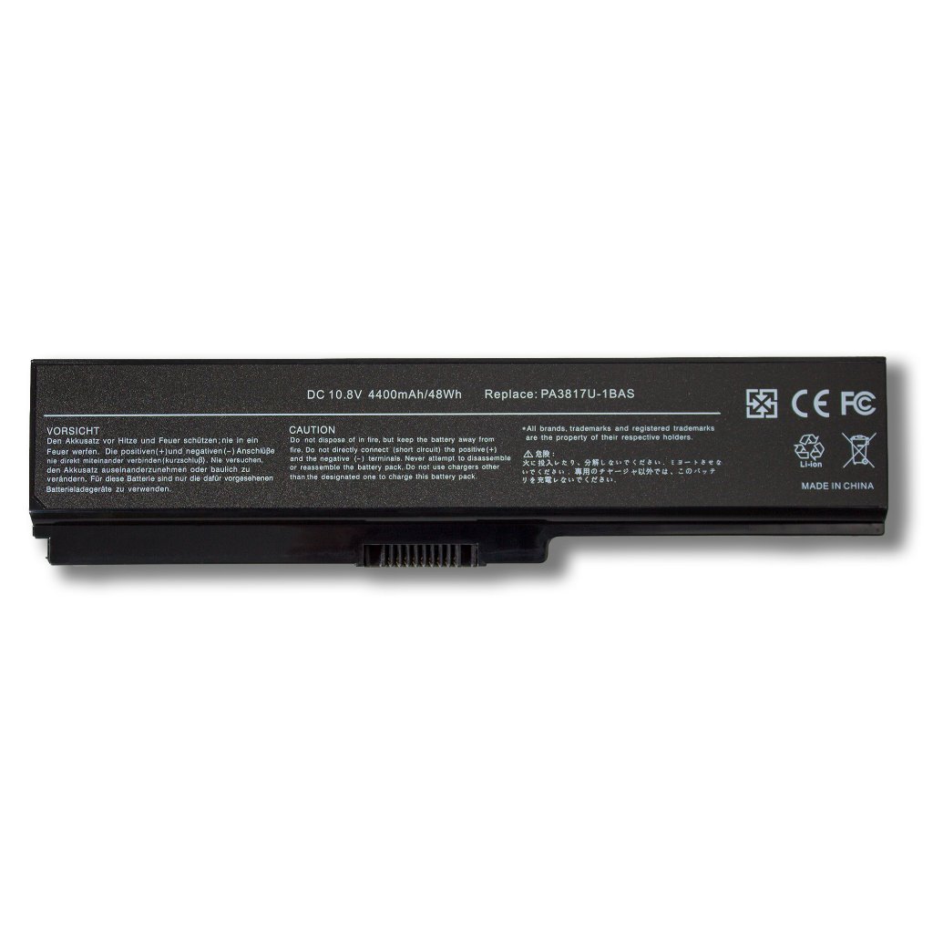 Toshiba Laptop Battery PA3819U PA3817U 5200mAh for Toshiba Satellite C650 C660 L630 L650D L675D L730