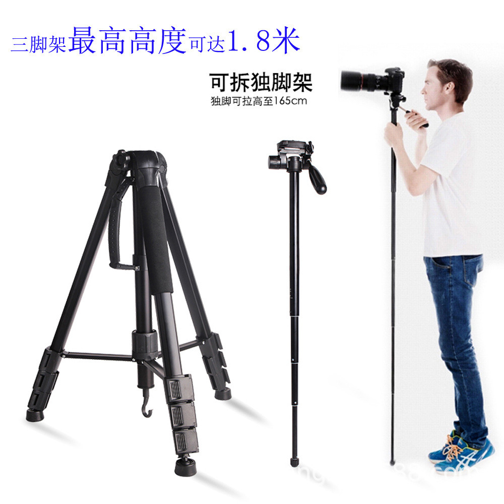 1.8m วิดีโอ Monopod Live ขาตั้งกล้องเดี่ยว Micro SLR กล้อง Photo Phone Holder dv Can
