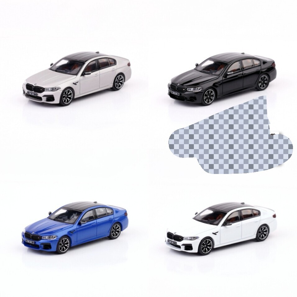 HM 1: 64 BMW BMW M5 F90 โมเดลรถอัลลอย Howie Model