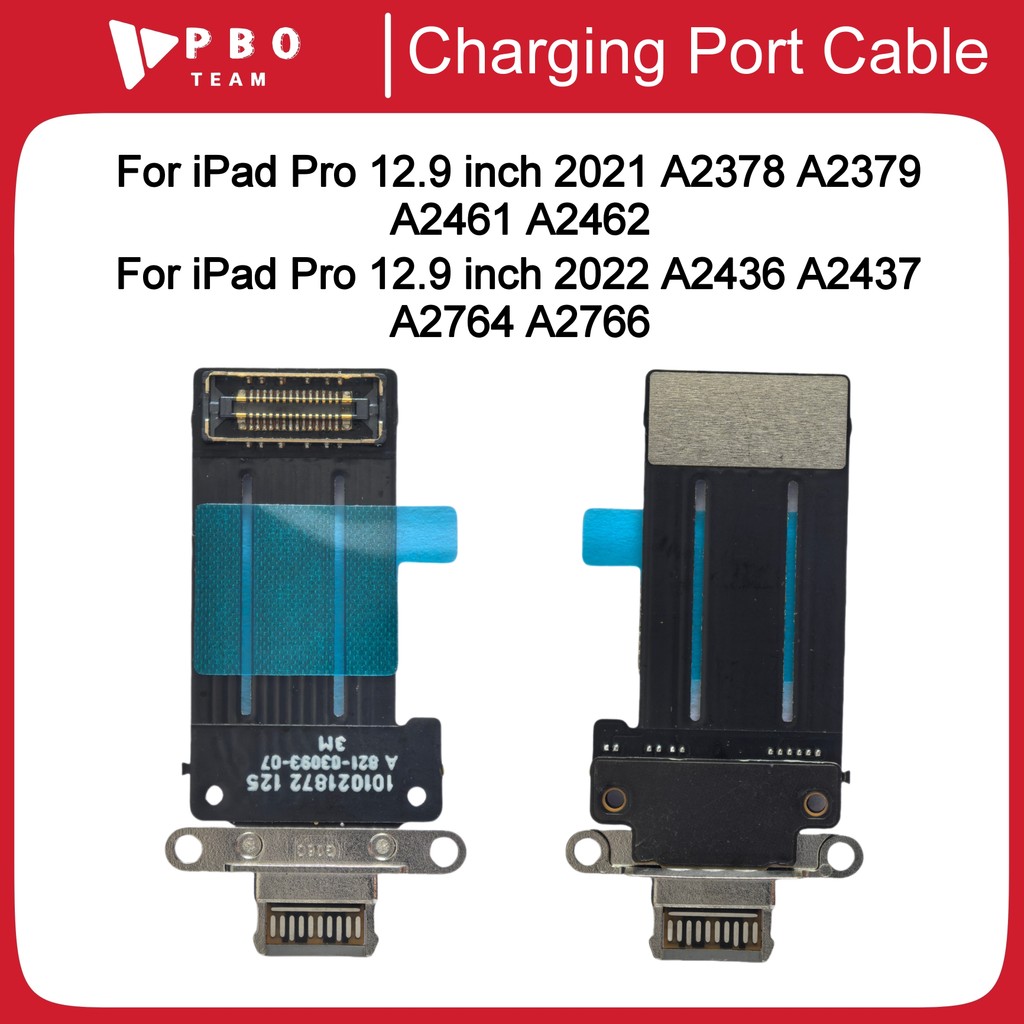1-5PCS ชาร์จพอร์ต Dock USB Connector สําหรับ Pad Pro 12.9 นิ้ว 2021 2022 A2378 A2379 A2436 A2437 A27