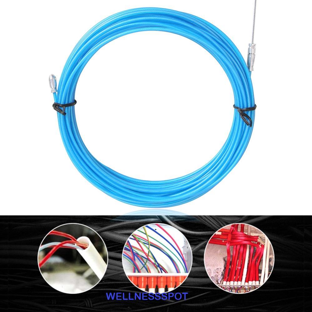 WELLNESSSPOT Cable Puller Wall สําหรับสายไฟติดตั้ง Wire Threader Puller Cable Guide อุปกรณ์ล้อ Pushi