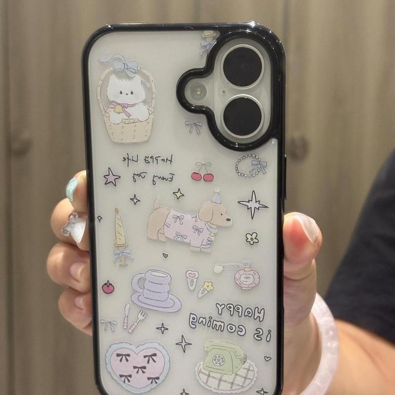 🎈Snap&Co🎈สัตว์น่ารัก เคสไอโฟน สำหรับ iPhone17 16 13 12 15 14PLUS 11 Pro 15Plus 17PRO MAX 13PRO เคสโทรศัพท์รุ่นใหม่