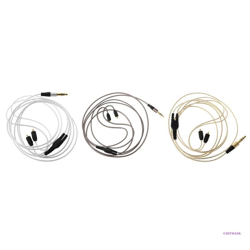 CON Cable สายไฟหูฟังสําหรับ SE215 SE315 SE535 SE846 หูฟัง