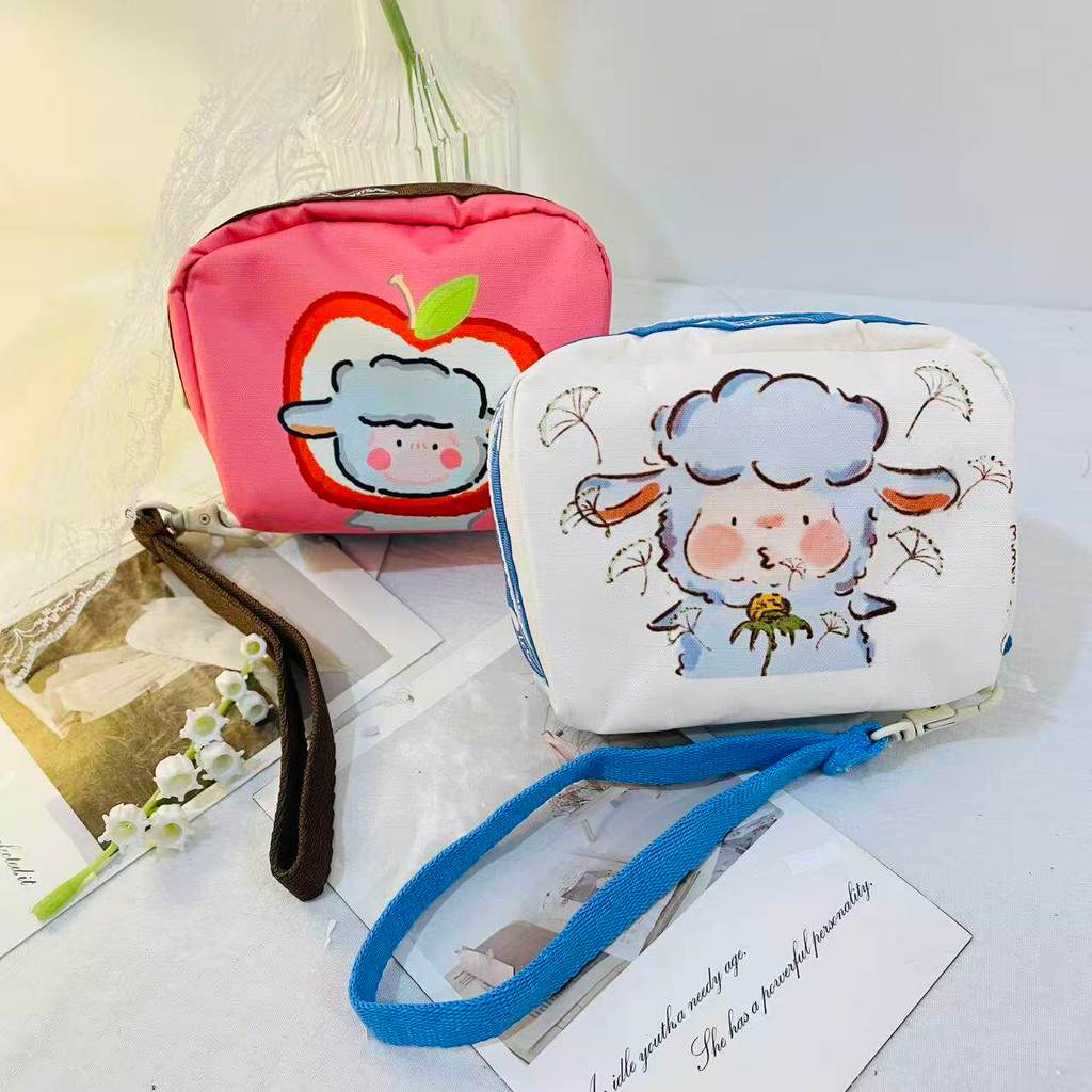 [Tofu Bag] กระเป๋าใส่เหรียญ LB Lamb Co-Branded Tofu Square Bag Style