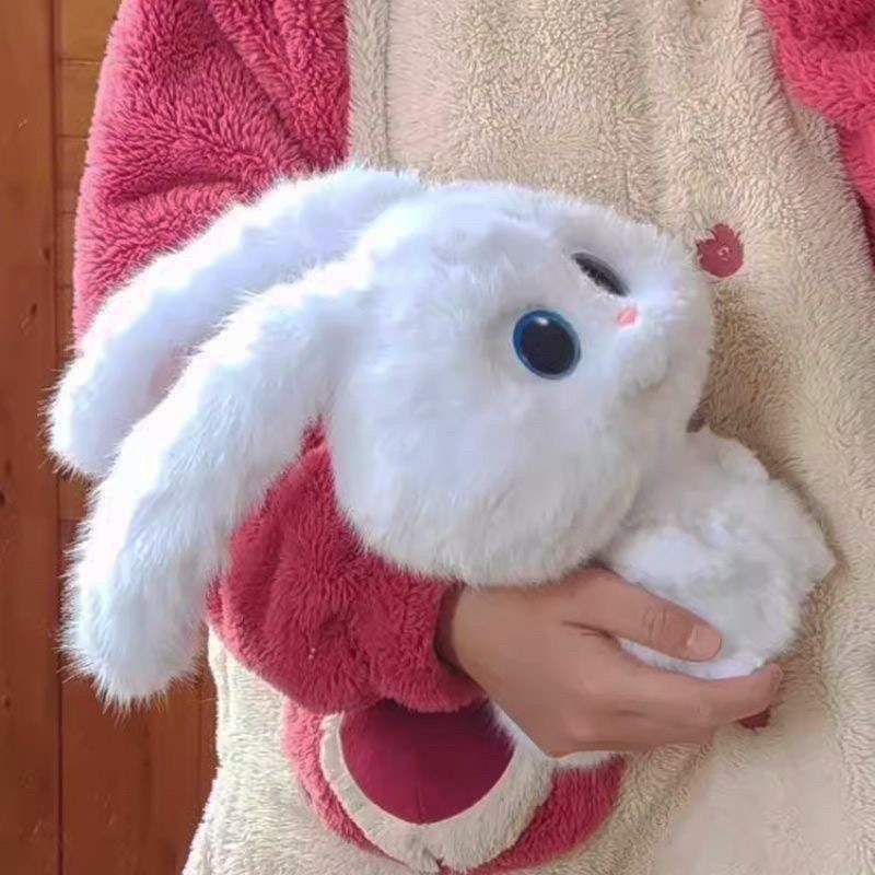 COD ตุ๊กตากระต่าย  snowball the bunny ตุ๊กตากระต่ายสโนว์บอ ตกแต่งแครอท นุ่มและน่ารัก ของเล่นเด็ก - รูปที่ 5