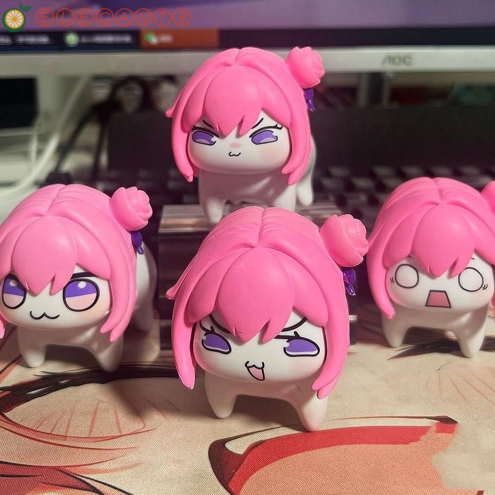 AELEGANT Goddess of Victory Figure, หลายแสดงออกตุ๊กตา PVC Nikke Doro,น่ารักตกแต่งอะนิเมะอุปกรณ์ต่อพ่